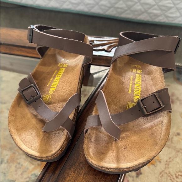 Brown Birkenstock Sandals - Picture 1 of 8